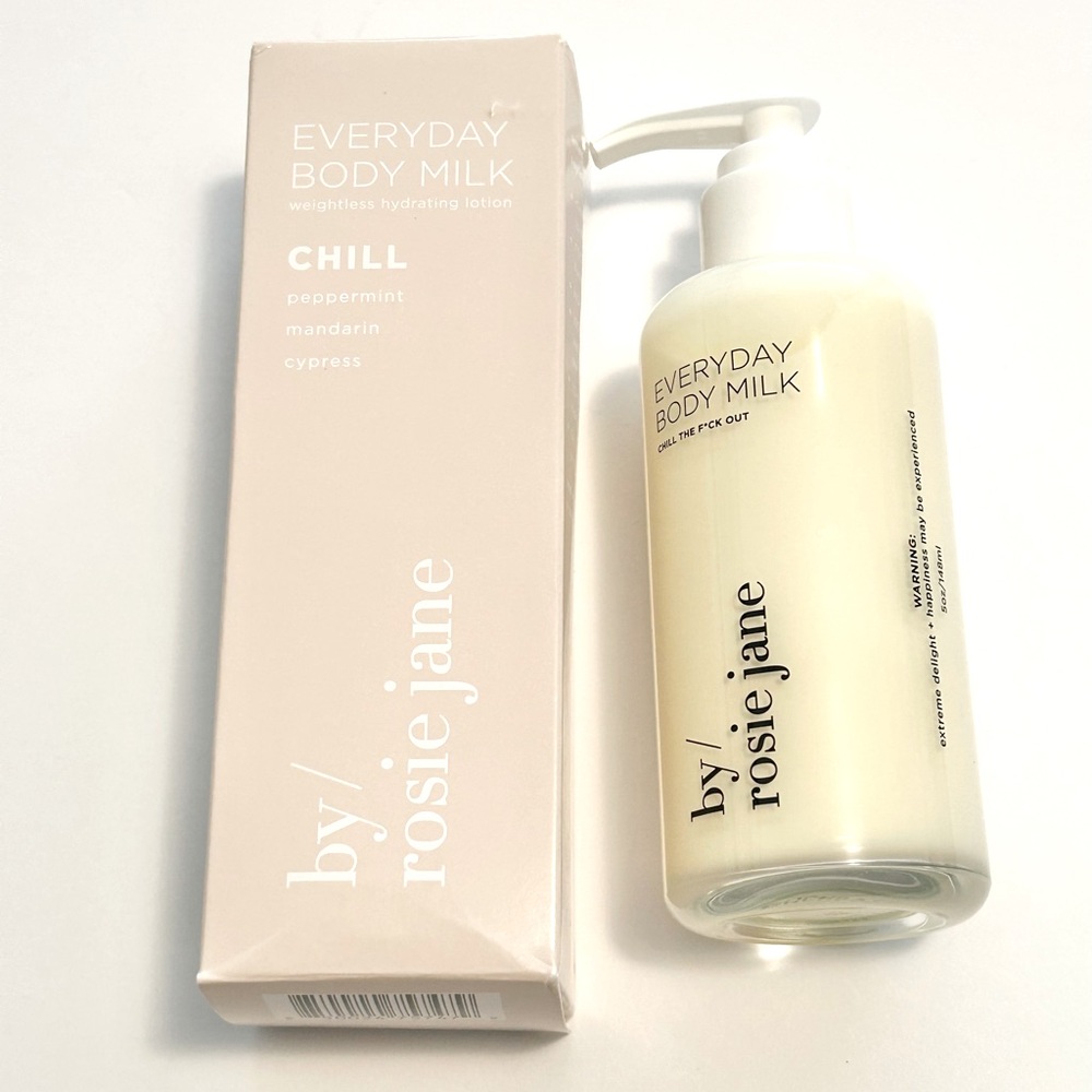 by Rosie Jane Chill Everyday Body Milk 5 fl oz. (NEW IN BOX)